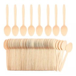 Cucharas de plástico