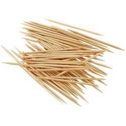 Palillos Dentales De Madera