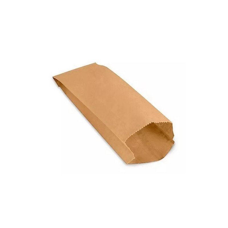 Bolsa De Papel No. 8 Estraza / Kraft - Millar
