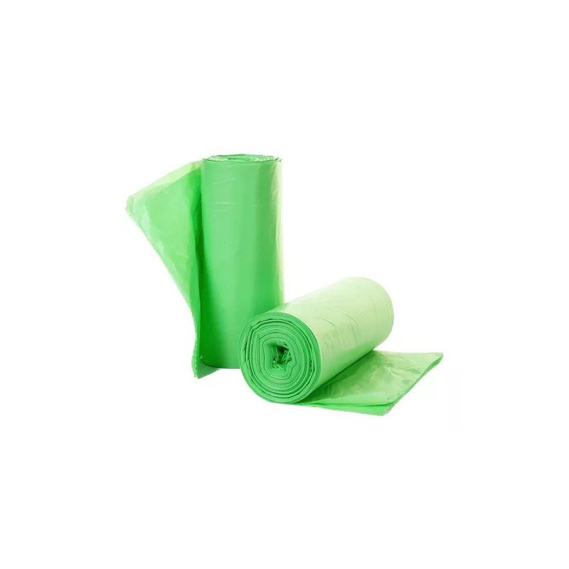 Bolsas De Basura Compostables Basuritas, 91x136cm, 50 Bolsas Color Verde