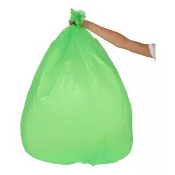 Bolsas De Basura Compostables Basuritas, 91x136cm, 50 Bolsas Color Verde