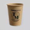 Paquete Con 100 Vaso De Bambú 12oz Desechable Biodegradable