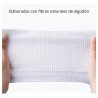 Toallitas Desechables 100% Algodón Para Limpieza Facial Spa Color Blanco Algodón Natural