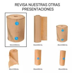 Rollo Papel Empaque Ecológico 50cm X 450m