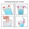 Bolsas Selladas Desechables De Bebidas Y Popotes750ml/1000ml Color 500ml Dingpai Z2