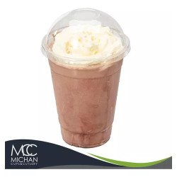 Vaso Frappé Con Tapa Domo, 16oz (480ml) Marca Mcc, 100 Sets