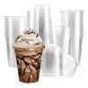 Vaso Frappé Con Tapa Domo, 16oz (480ml) Marca Mcc, 100 Sets