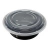 Contenedor Reutilizable P/ Comida Recipiente 48 Oz 25 Pzs