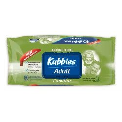 Toallitas Húmedas Kubbies Adulto, 12 Paq