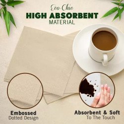 Servilletas Desechables Ecologicas Sostenibles Eficaz