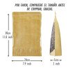 100 Bolsas Stand Up Pouch Kraft Frente Transparente Para 1kg