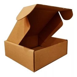 250 Cajas De 26.5x24x8.5 Cm Corrugado Para Envio O Alimentos
