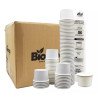 Caja Envase De Papel Biocup 1000 Piezas 4 Oz (sin Tapa)
