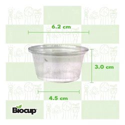 Caja Soufflé Para Salsas Con Tapa 2 Oz (2000 Juegos)