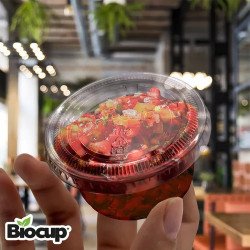 Caja Soufflé Para Salsas Con Tapa 2 Oz (2000 Juegos)