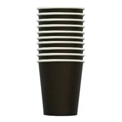 Vaso Para Café Encerado Biodegradable 4oz Negro 1000 Piezas