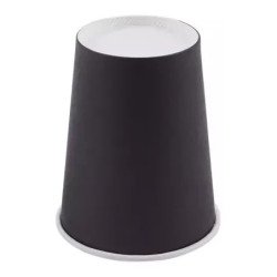 Vaso Para Café Encerado Biodegradable 4oz Negro 1000 Piezas