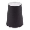 Vaso Para Café Encerado Biodegradable 4oz Negro 1000 Piezas