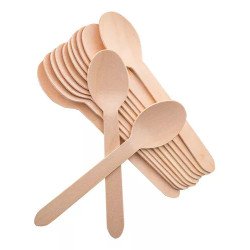 Cucharas de plástico