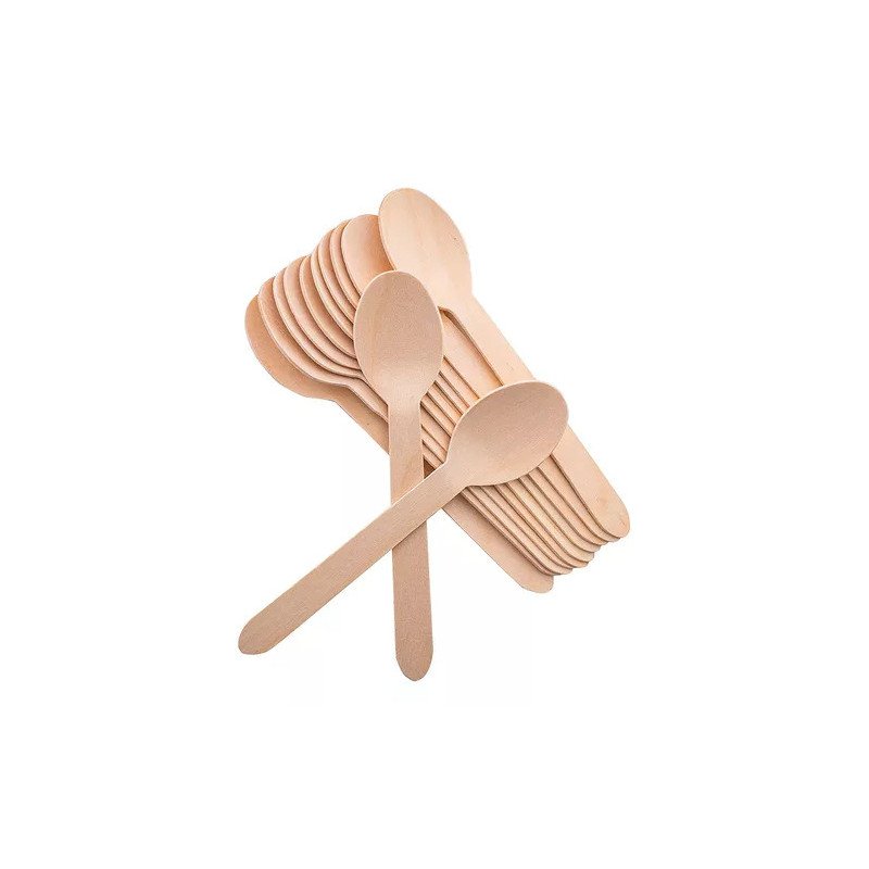 Cucharas de plástico